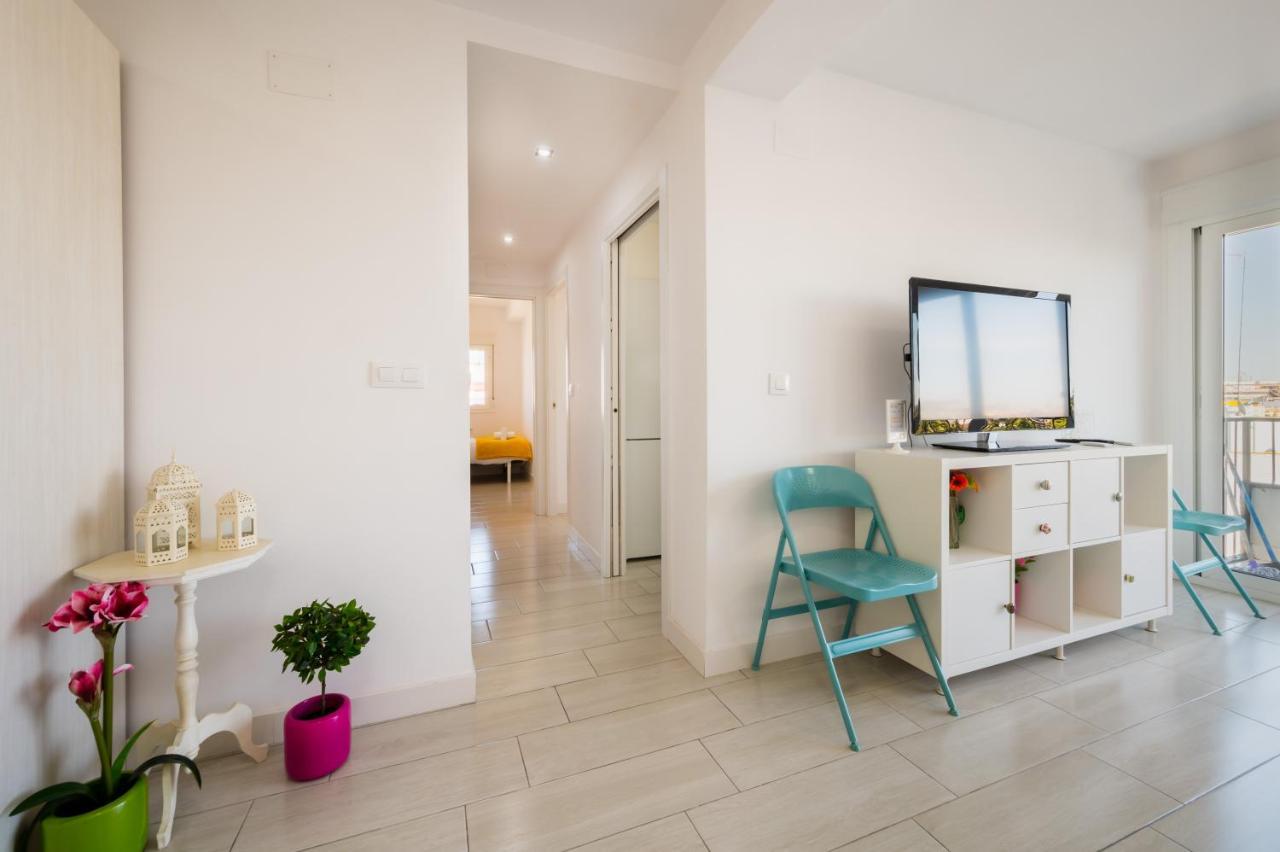 Wide And Colourful- 3Bd 1Bth- Triana Appartement Sevilla Buitenkant foto