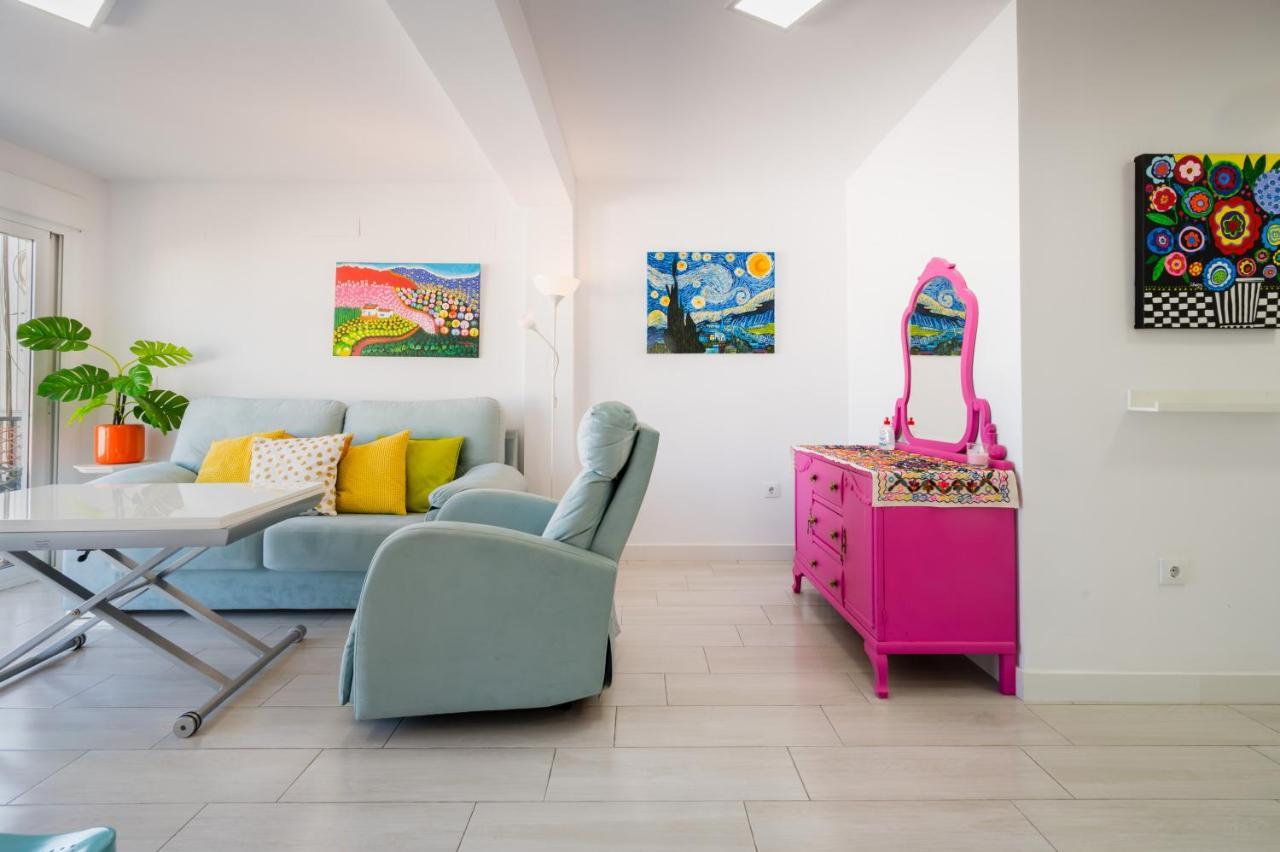 Wide And Colourful- 3Bd 1Bth- Triana Appartement Sevilla Buitenkant foto