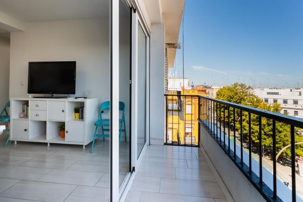 Wide And Colourful- 3Bd 1Bth- Triana Appartement Sevilla Buitenkant foto
